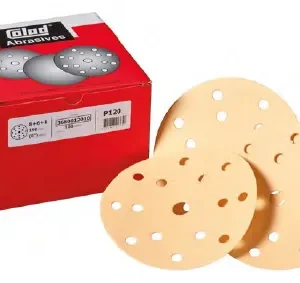 کاغذ سنباده برای دستگاه سنباده زن تعداد(10عدد) Sanding paper – 150mm, 15 holes, P180