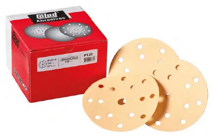 کاغذ سنباده برای دستگاه سنباده زن تعداد(10عدد) Sanding paper - 150mm, 15 holes, P600 - فروشگاه لوازم یدکی خودرو کاغذ سنباده برای دستگاه سنباده زن تعداد(10عدد) Sanding paper – 150mm, 15 holes, P180